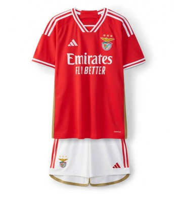 Benfica Primera Equipación Niños 2023-24 Manga Corta (+ Pantalones cortos)